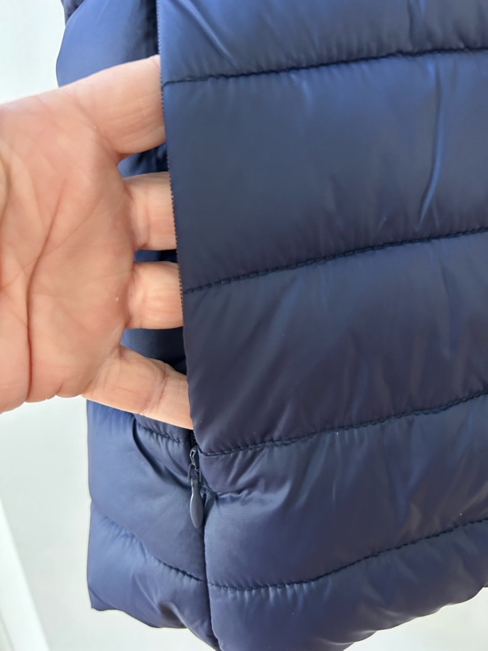 Save the Duck Charlotte Puffer Vest. faux Sherpa lined. Down Alternative. XXL - Picture 6 of 12